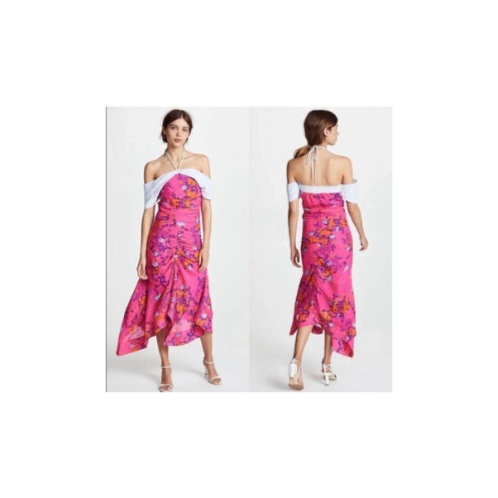 Tanya Taylor Falling Floral Virginia Dress Size 0 NWT